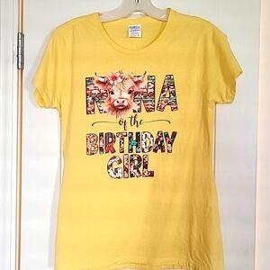 Port & Company, small,yellow t-shirt